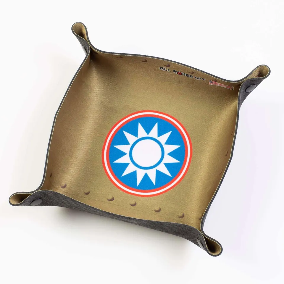 All Rolled Up WW2 China Square tác na kostky skládací neoprenový