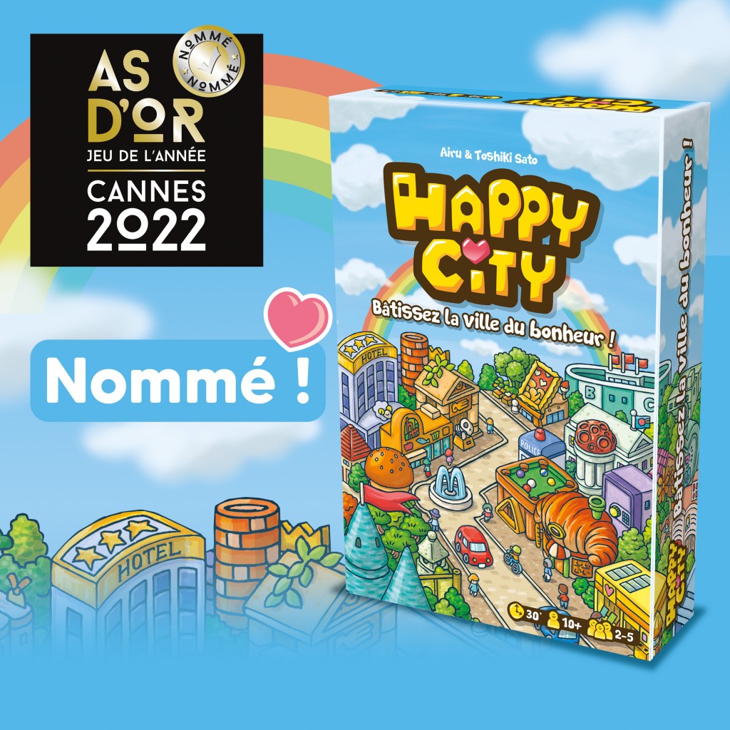 Cocktail Games Happy City strategická desková hra