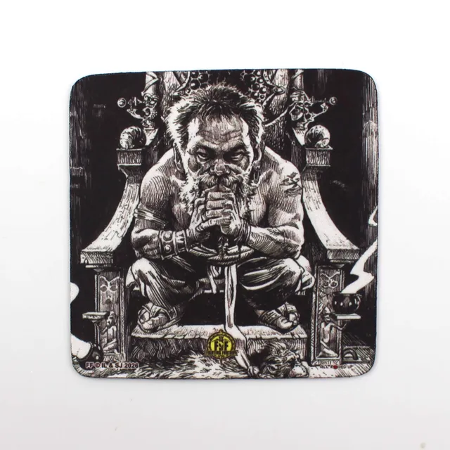 All Rolled Up Fighting Fantasy Deathtrap podtácek neopren