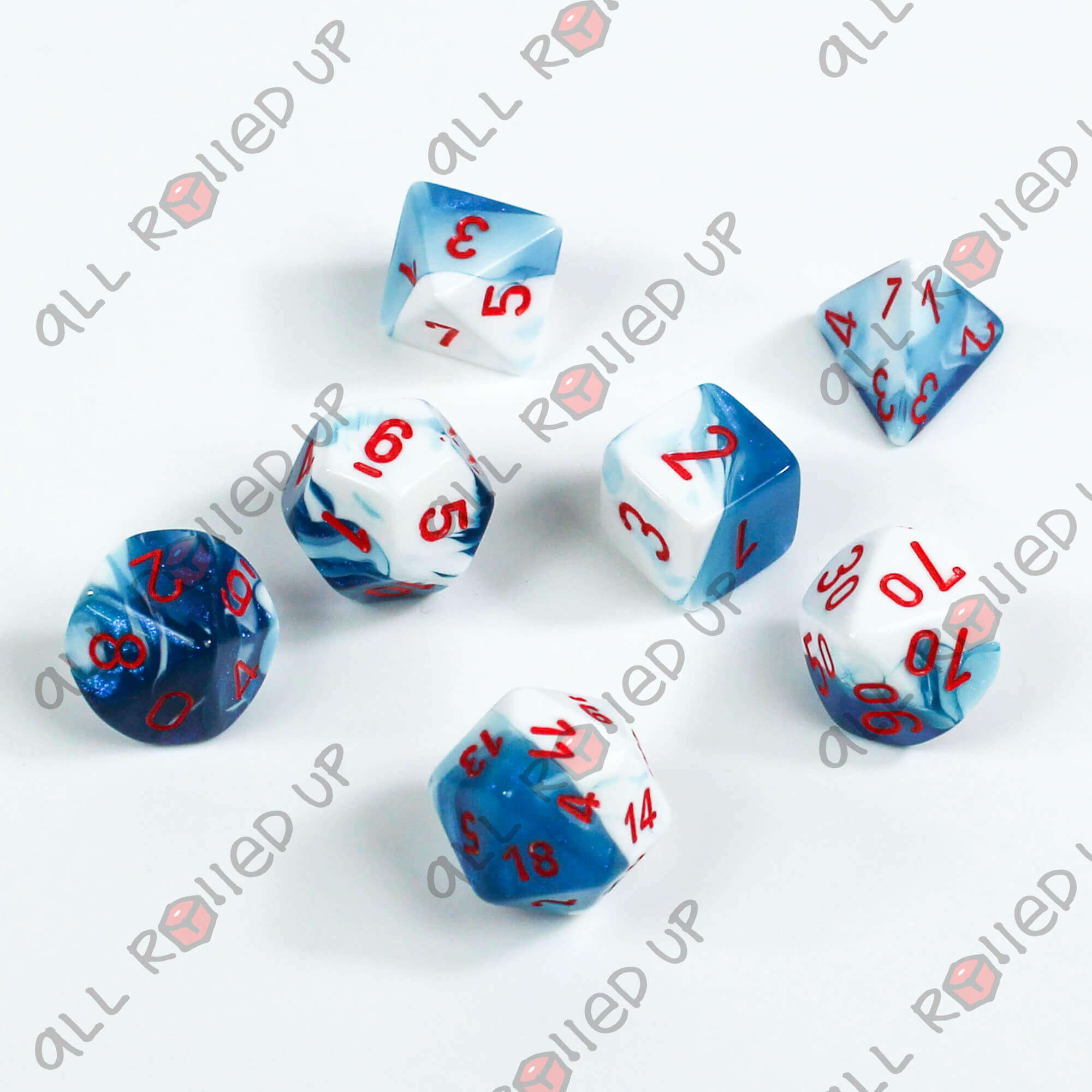 Chessex Gemini Astral sada 7 kostek polyhedral