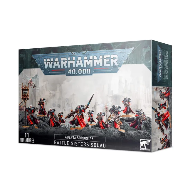 Games Workshop Adepta Sororitas Battle Sisters Squad figurky 10 ks