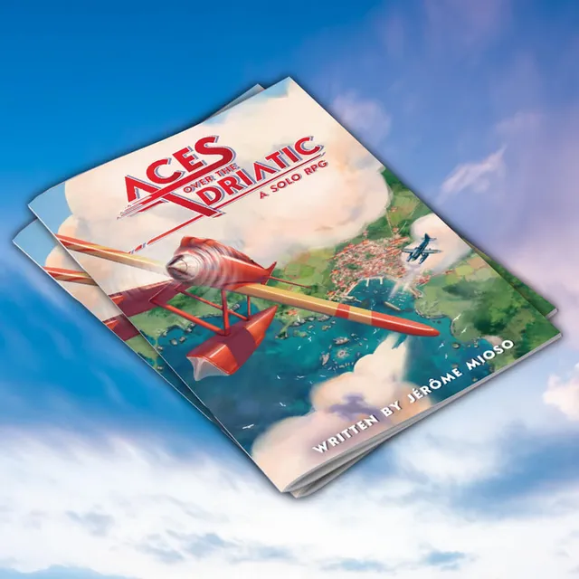 Aces over the Adriatic sólo RPG hra pro jednoho