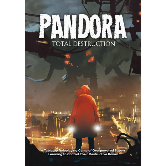 All Rolled Up Pandora Total Destruction superhrdinská RPG příručka