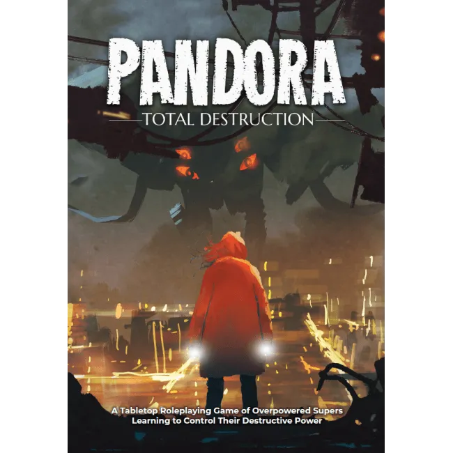 All Rolled Up Pandora Total Destruction superhrdinská RPG příručka