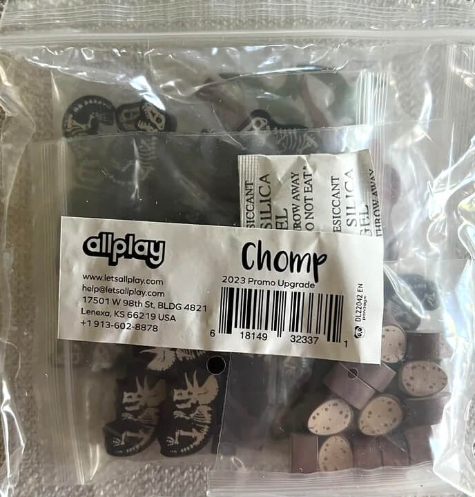 All Rolled Up Chomp dřevěné figurky upgrade 53 ks dinosauři