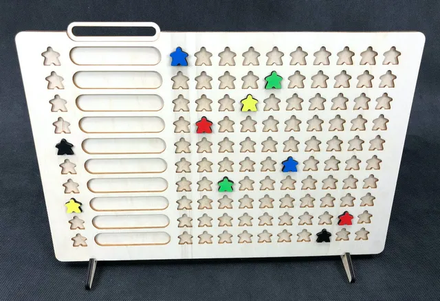Geek Mod 10x10 Challenge Board deska výzva 100 meeplů