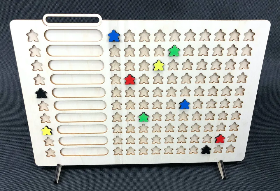 Geek Mod 10x10 Challenge deska herní výzva dřevěná