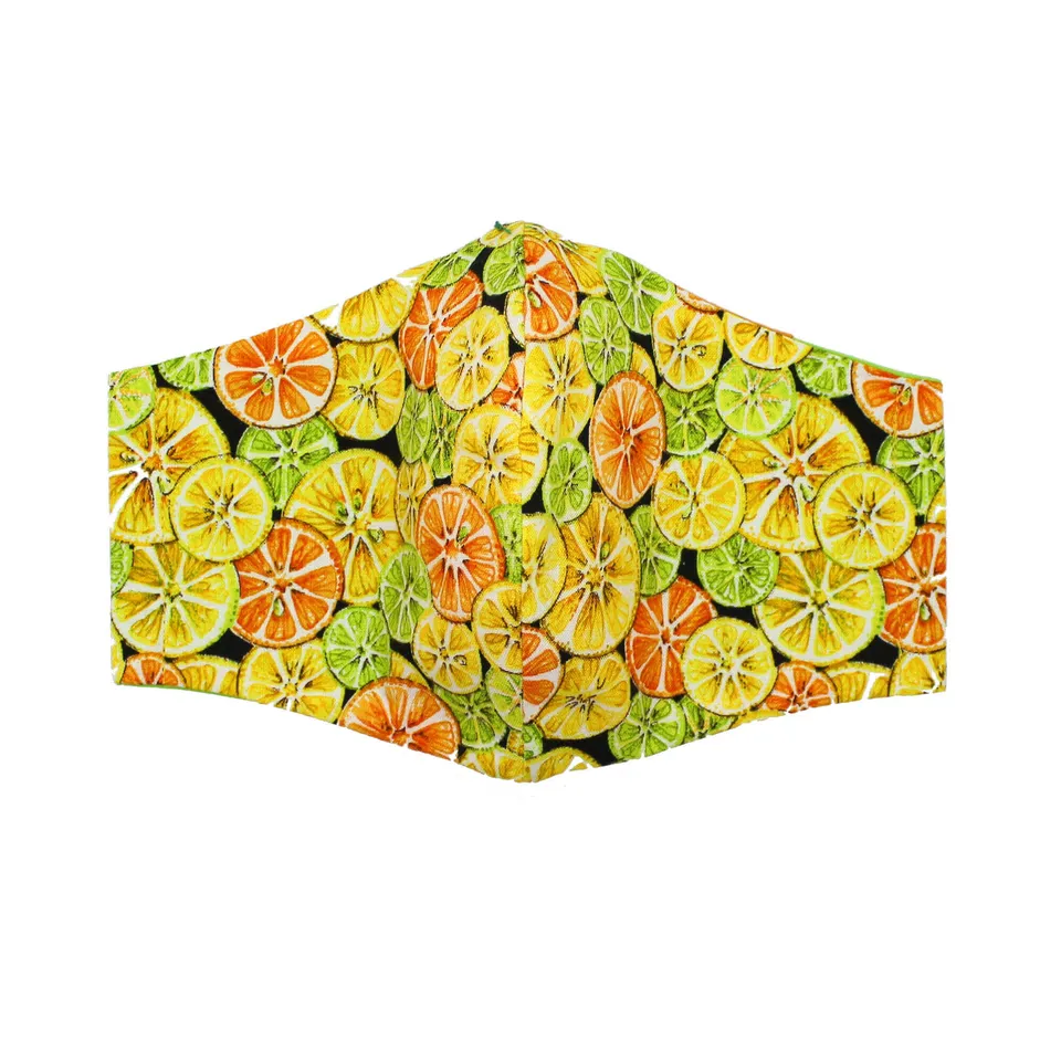 All Rolled Up rouška Citrus bavlněná pratelná