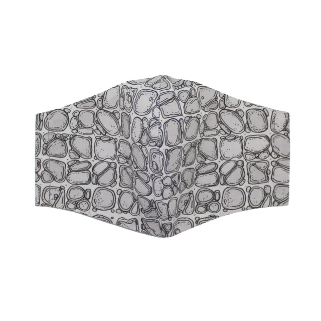 All Rolled Up Inked Adventures rouška Flagstone Grey