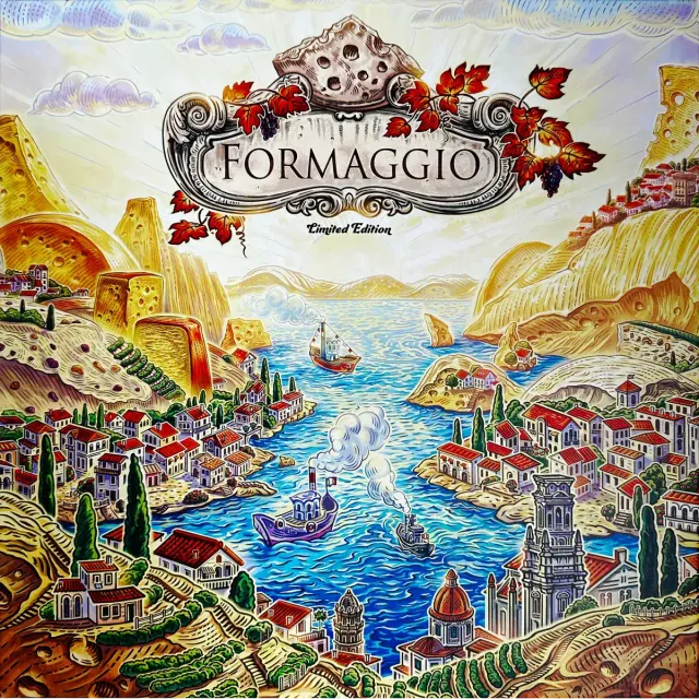 Fromaggio Limited Edition desková hra sýr 1-4 hráči