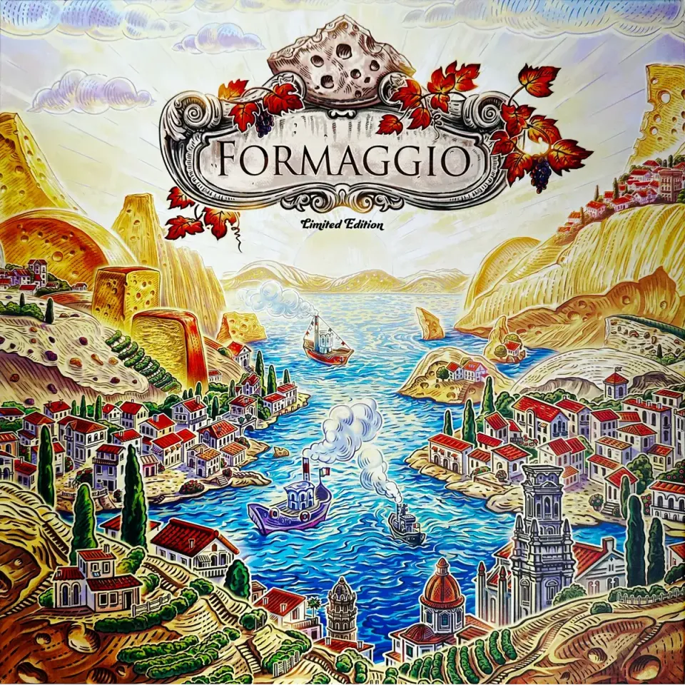 Fromaggio Limited Edition desková hra sýr 1-4 hráči