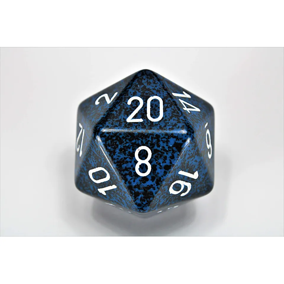 Chessex Speckled Stealth K20 kostka 34mm černá