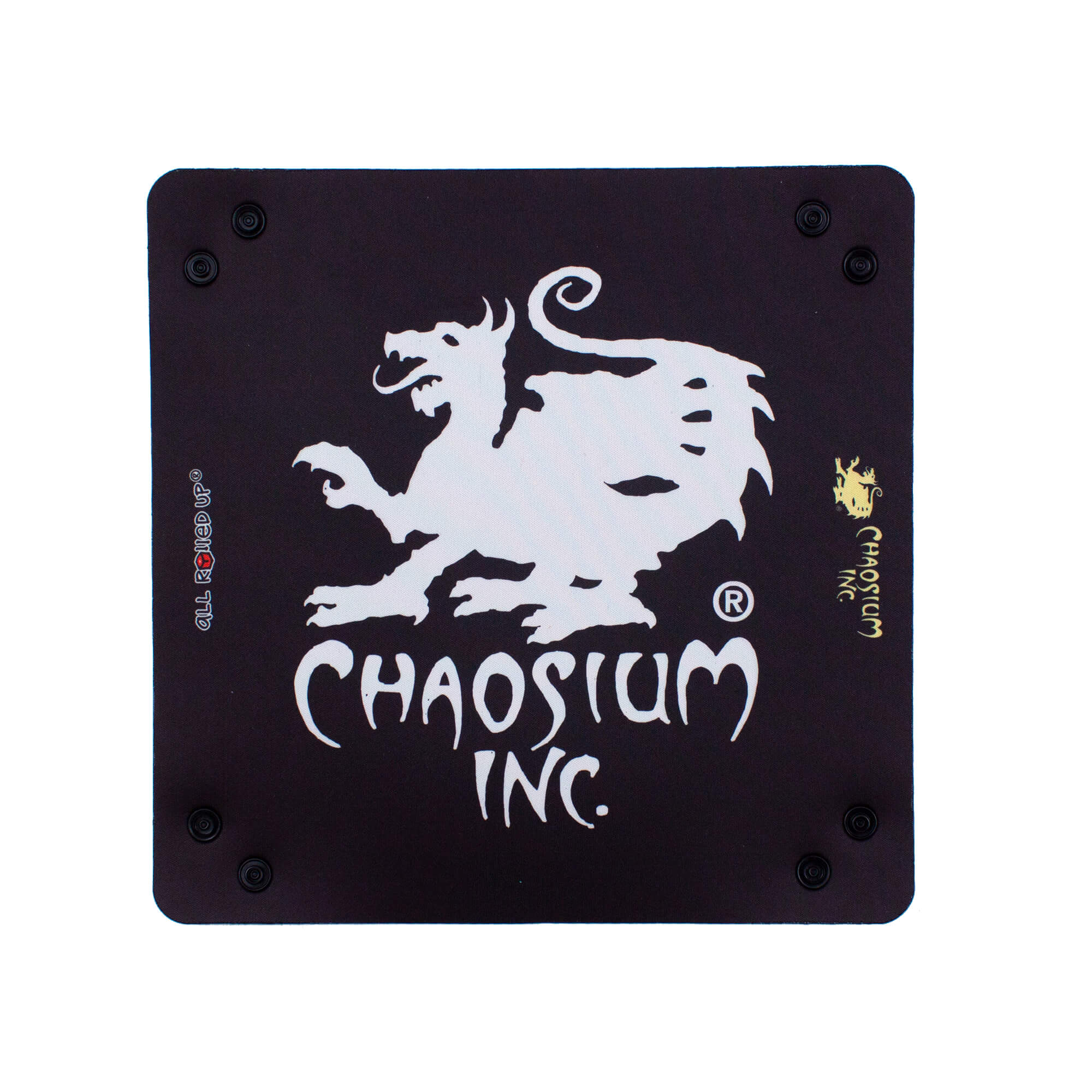 All Rolled Up Chaosium Logo Black skládací miska na kostky