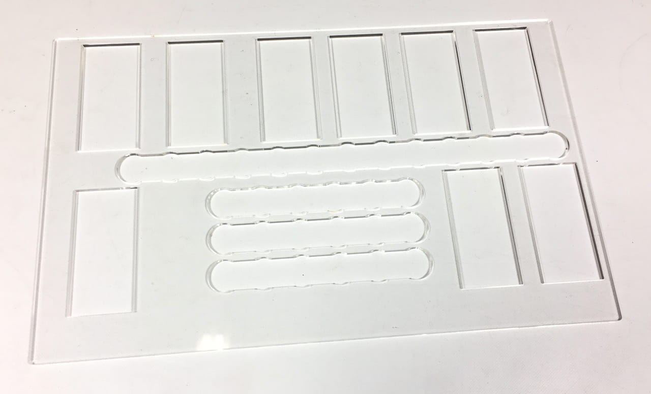 Geek Mod organizér pro Blood Rage plexi 3mm