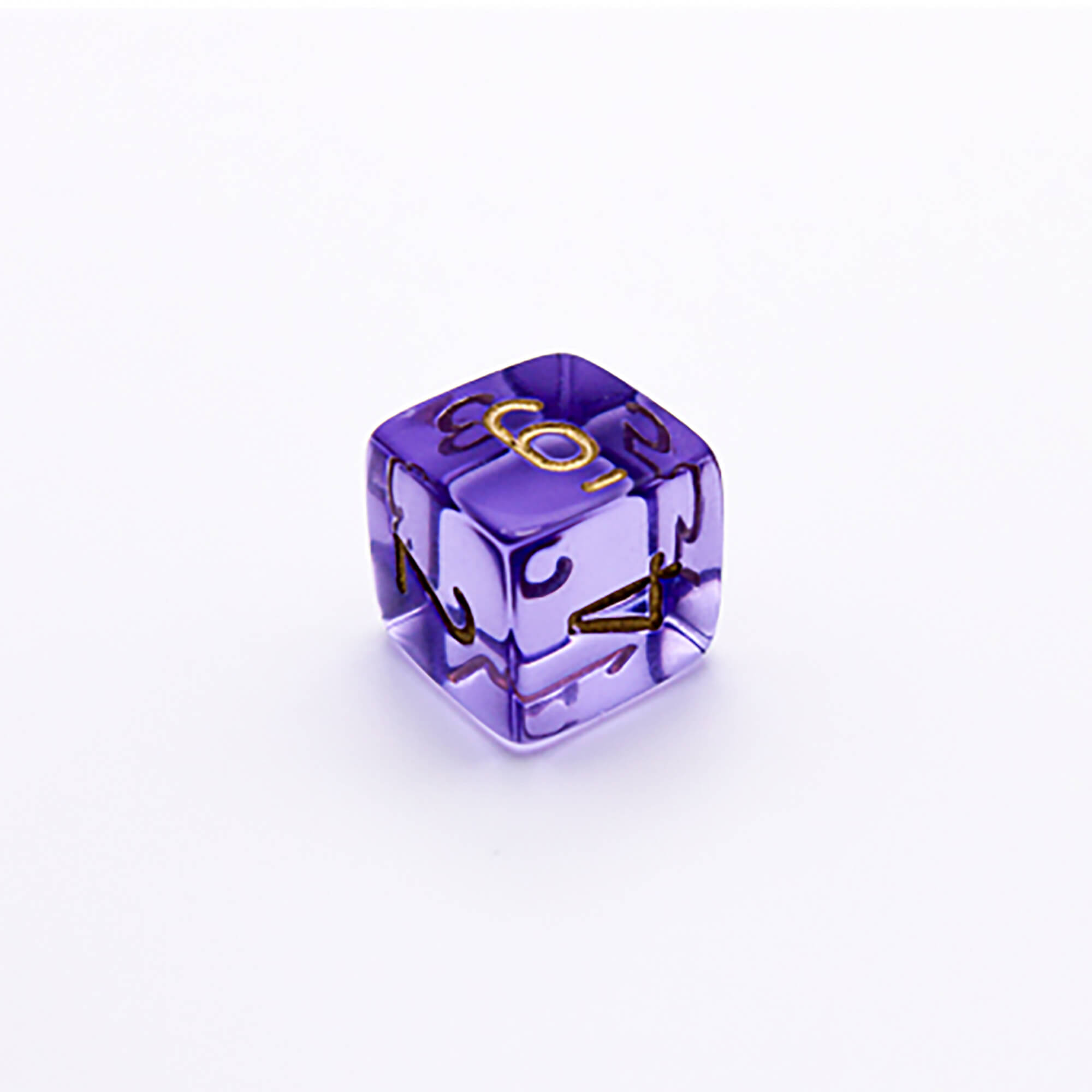 Chessex Lab Dice Wave 7 sada kostek 8 ks levandulová