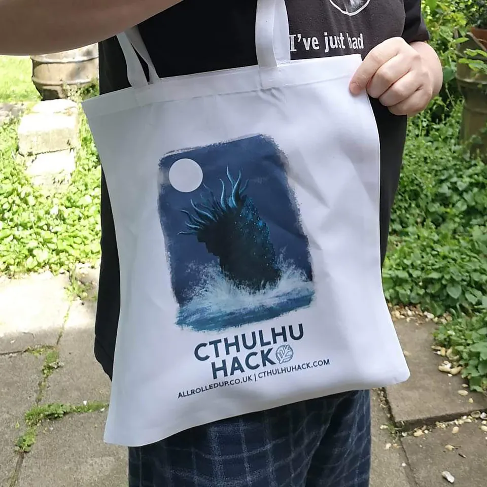 All Rolled Up Taddenbury Worm taška tote Cthulhu