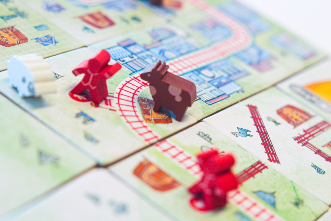 Horrible Games Railroad Tiles Countryside rozšíření deskové hry