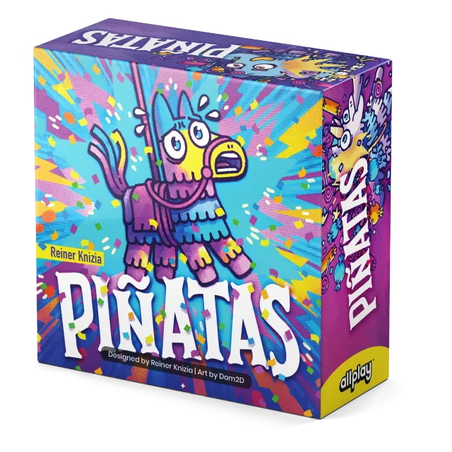 All Rolled Up Piñatas karetní hra pro 2–5 hráčů