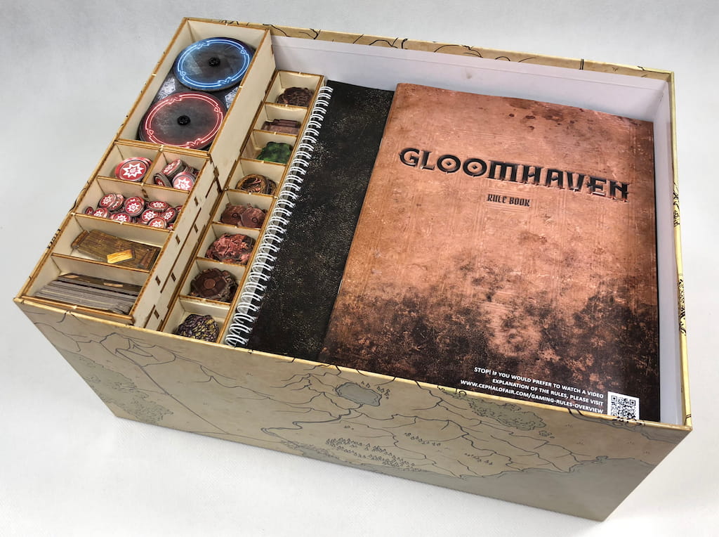 Geek Mod Gloomhaven insert HDF edice 2017 2.0