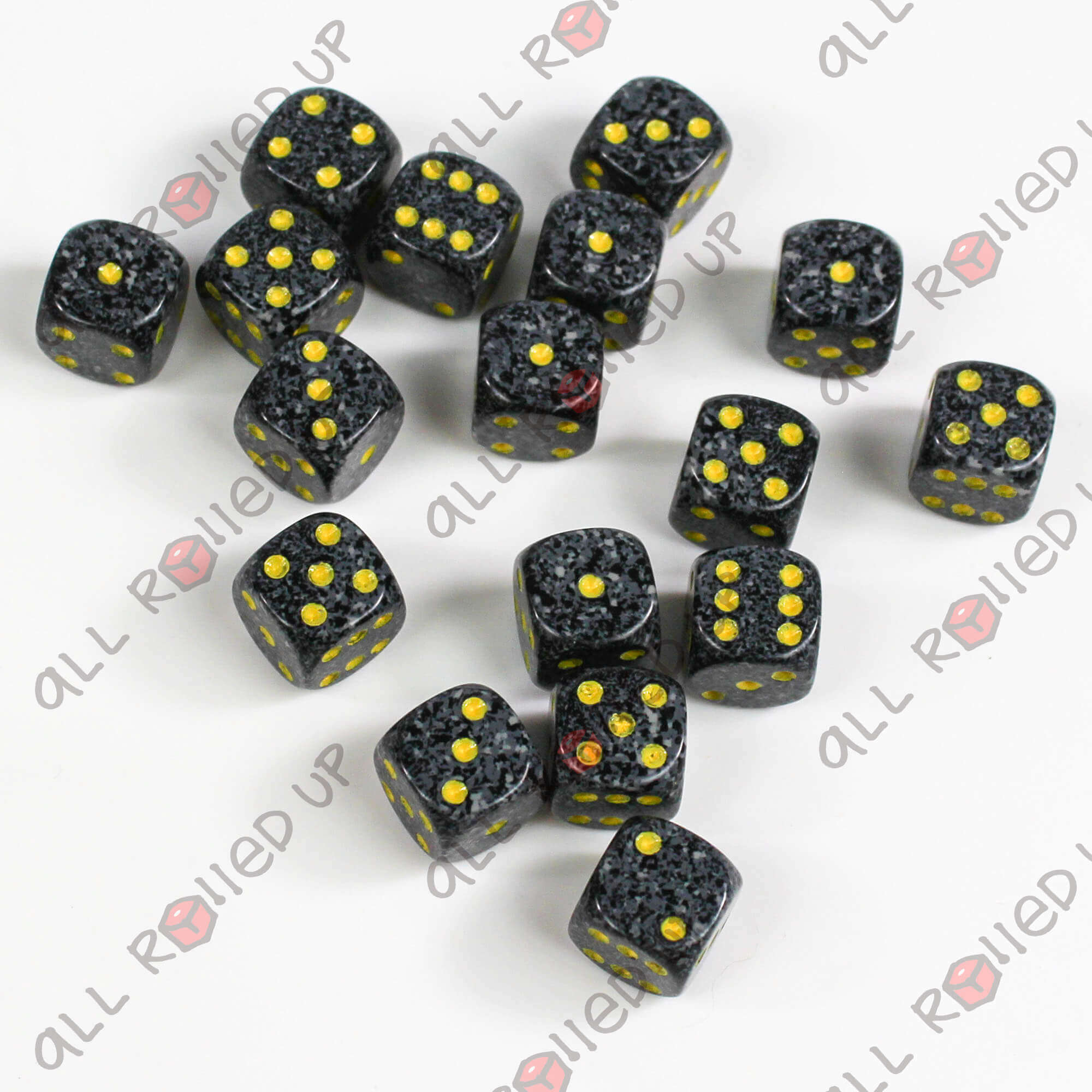 Chessex Speckled D6 12mm kostky Urban Camo 36 ks