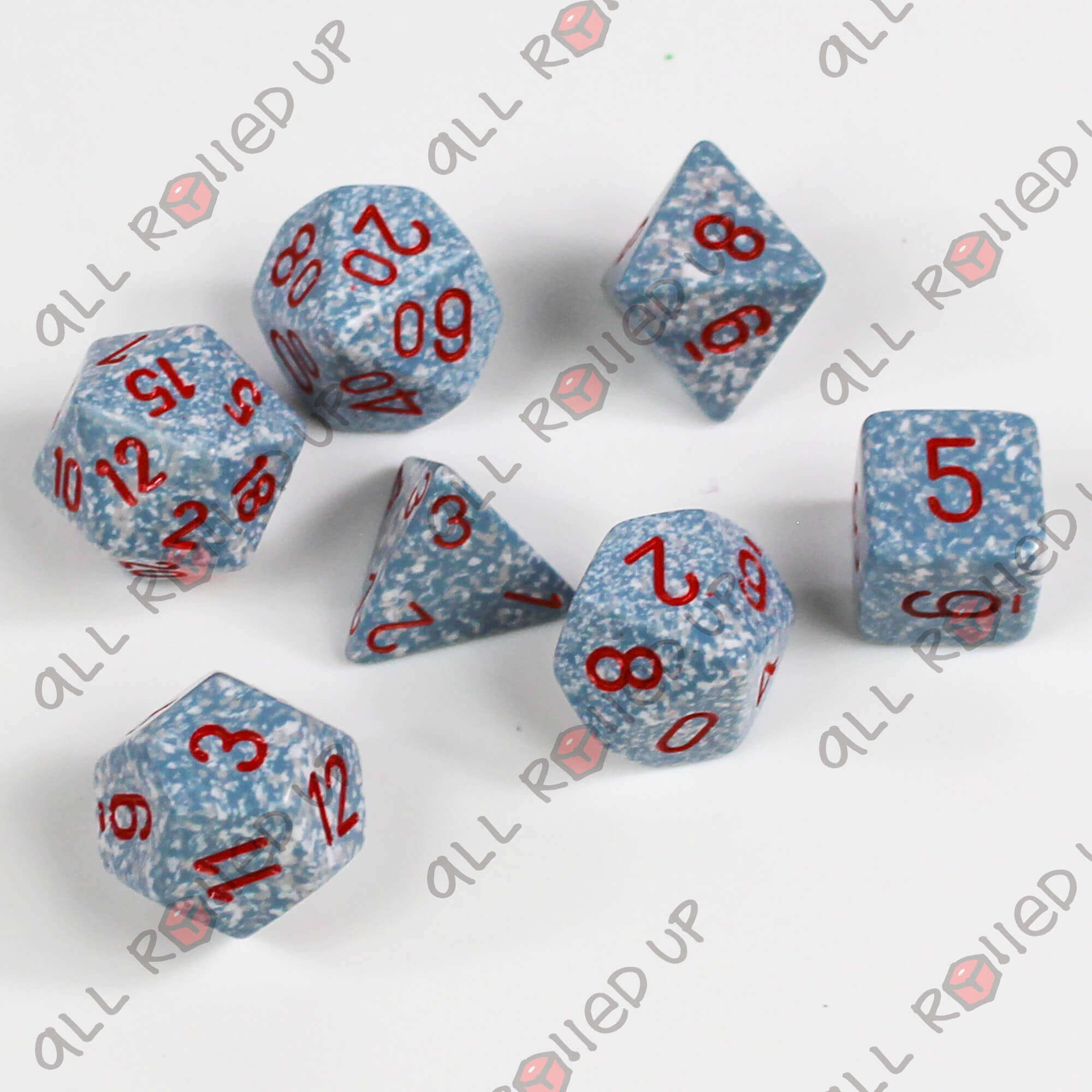 Chessex Speckled Air sada kostek 7ks polyhedrální