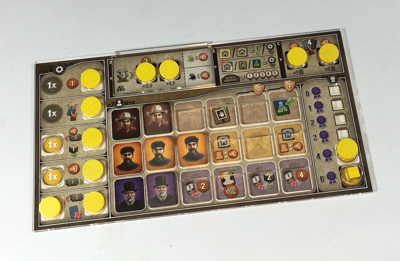 Geek Mod Great Western Trail organizer plexi 3 mm
