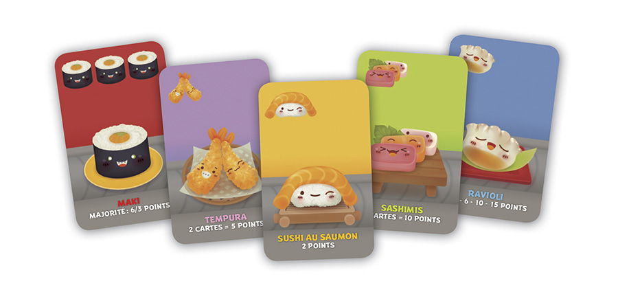 Cocktail Games Sushi Go karetní hra taktická