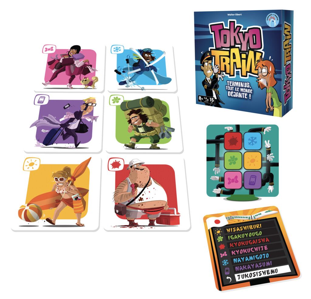 Cocktail Games Tokyo Train rychlá párty hra