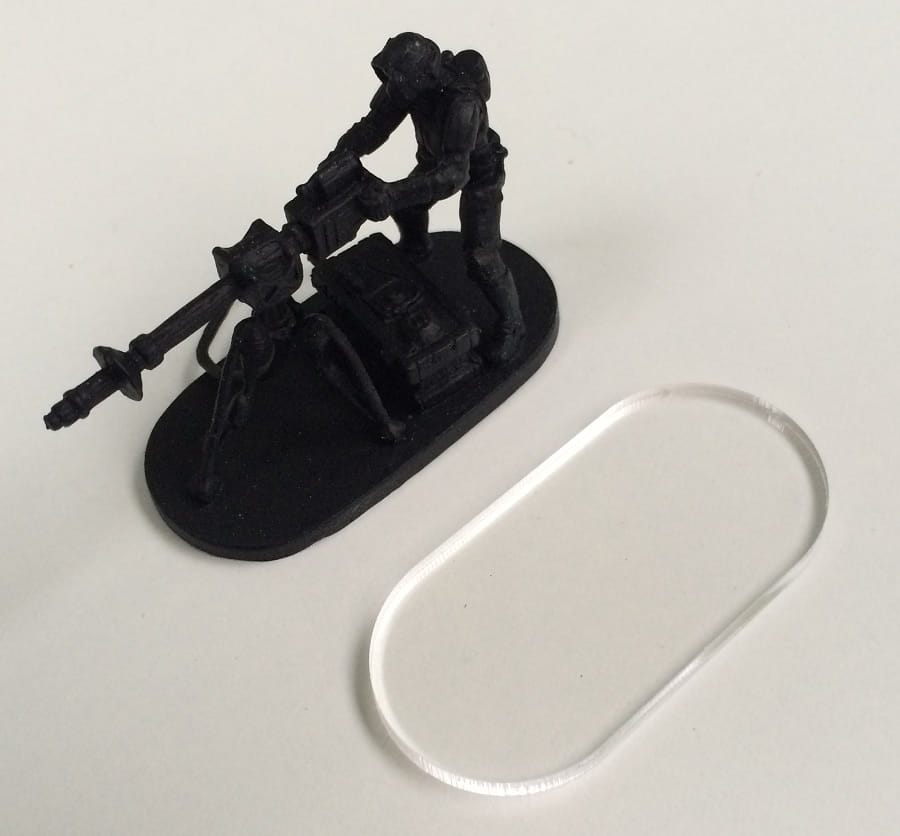 Geek Mod průhl. podstavce Imperial Assault 59 ks sada