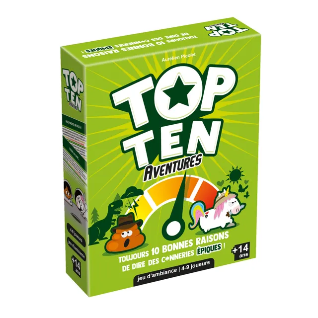 Cocktail Games Top Ten Aventures kooperativní párty hra