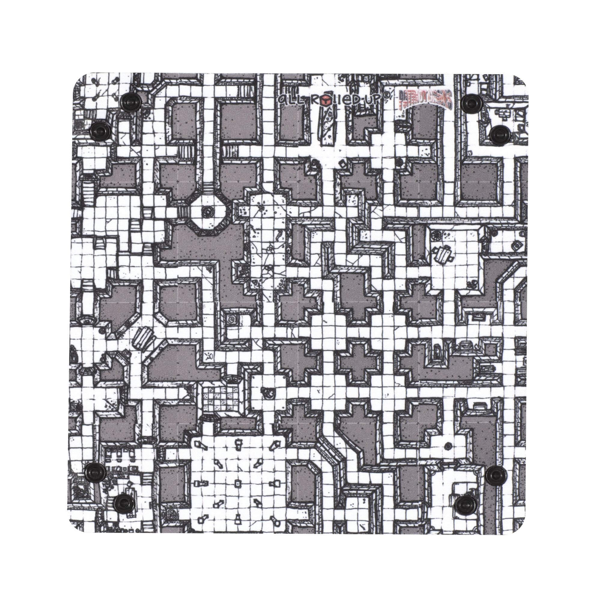 All Rolled Up Dungeon Grey skládací podložka na kostky