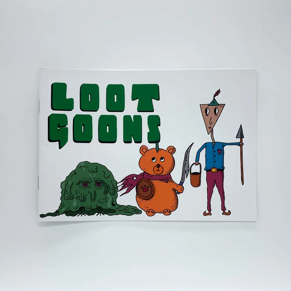 All Rolled Up Loot Goons Tunnel Goons RPG zine