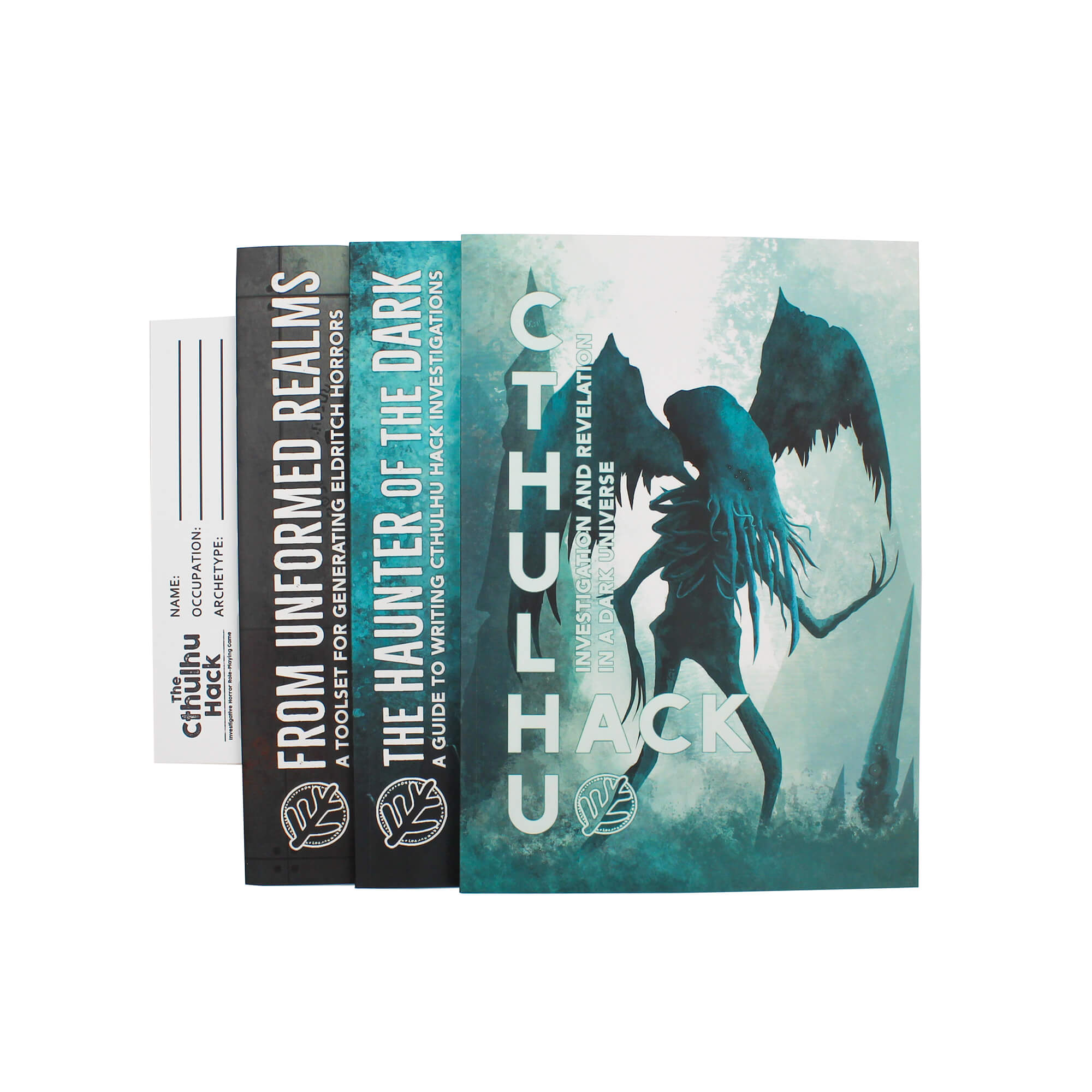 Cthulhu Hack Marbled White Tentacles herní box sada slim