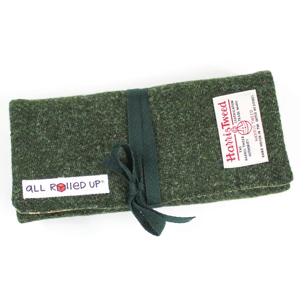 All Rolled Up Spode Harris Tweed rolovací organizér na kostky