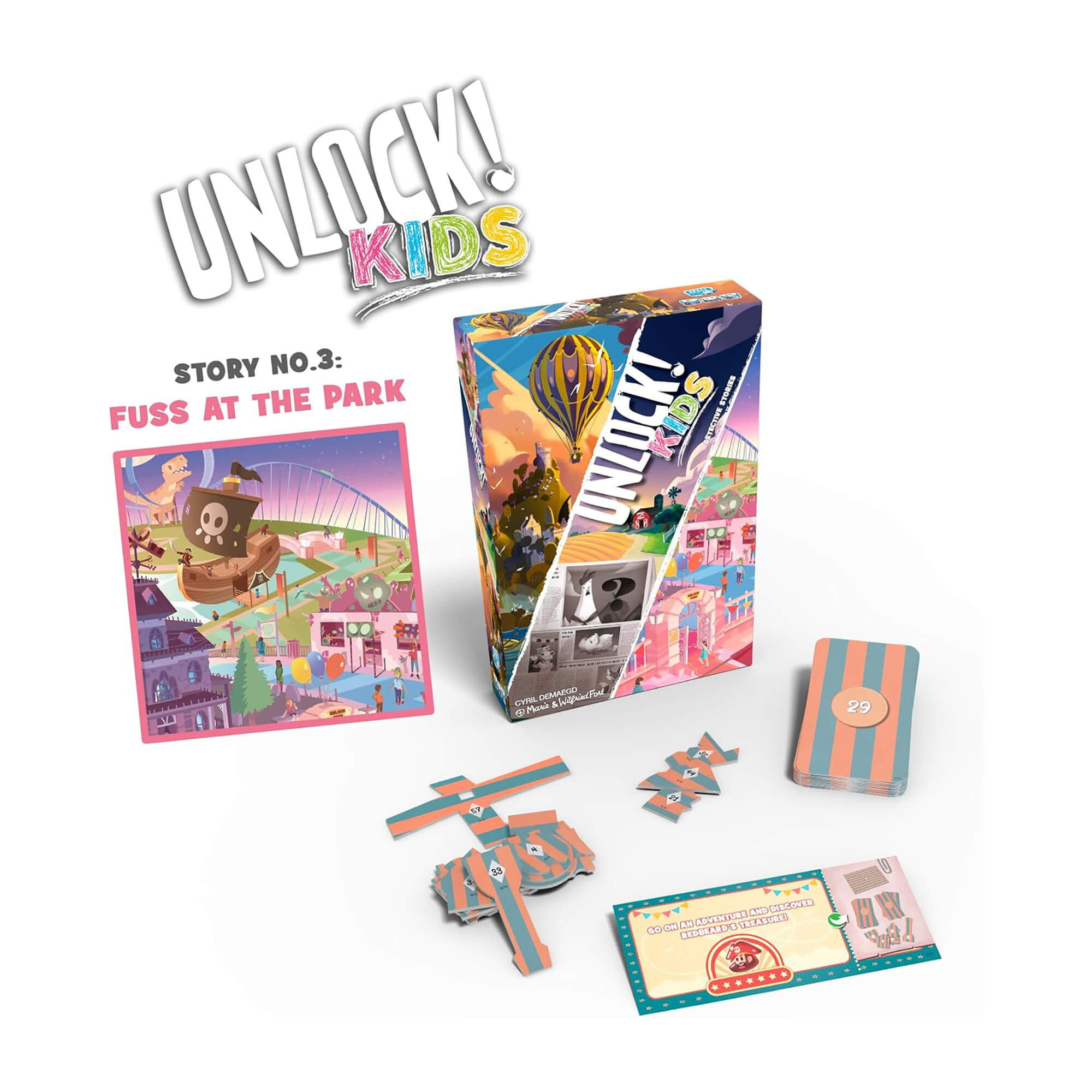 Unlock! Detective Stories Kids desková hra únikovka