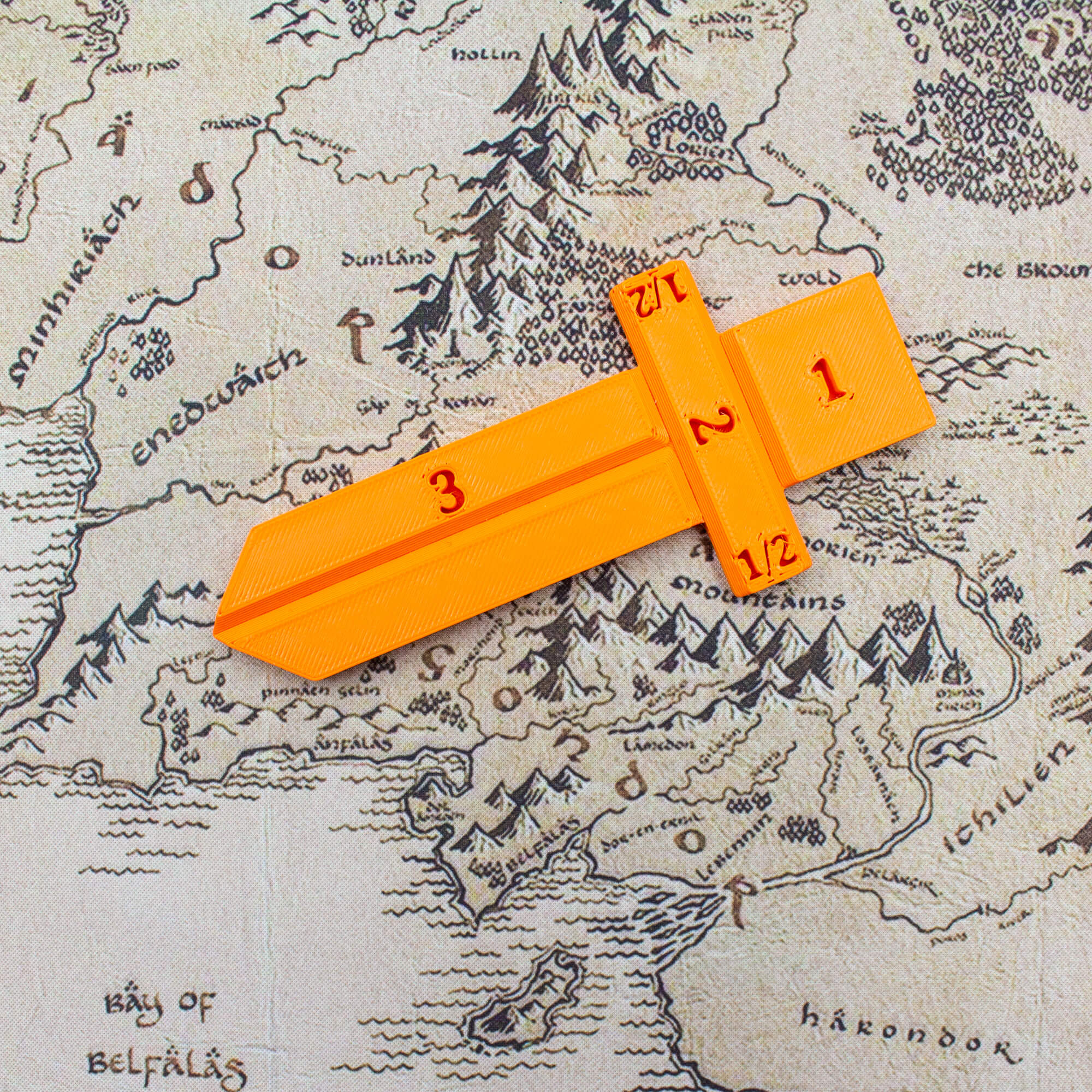 All Rolled Up Combat Gauge Orange měřidlo oranžová