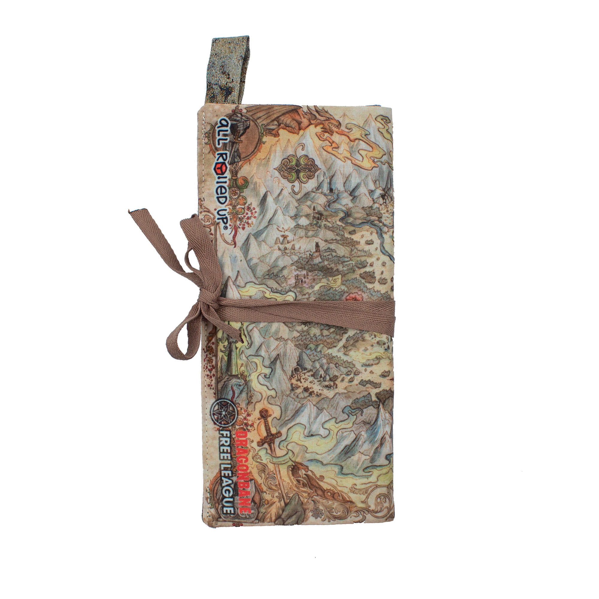 All Rolled Up Misty Vale Map Dragonbane taška na kostky
