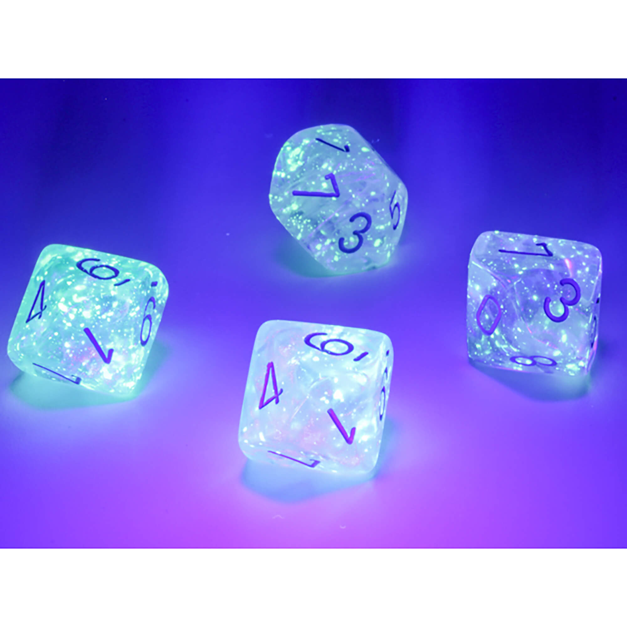 Chessex Borealis sada kostek 10x D10 Icicle Luminary