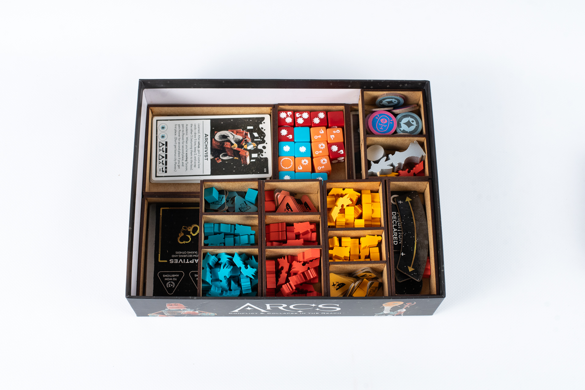 Geek Mod insert do hry ARCS organizér HDF