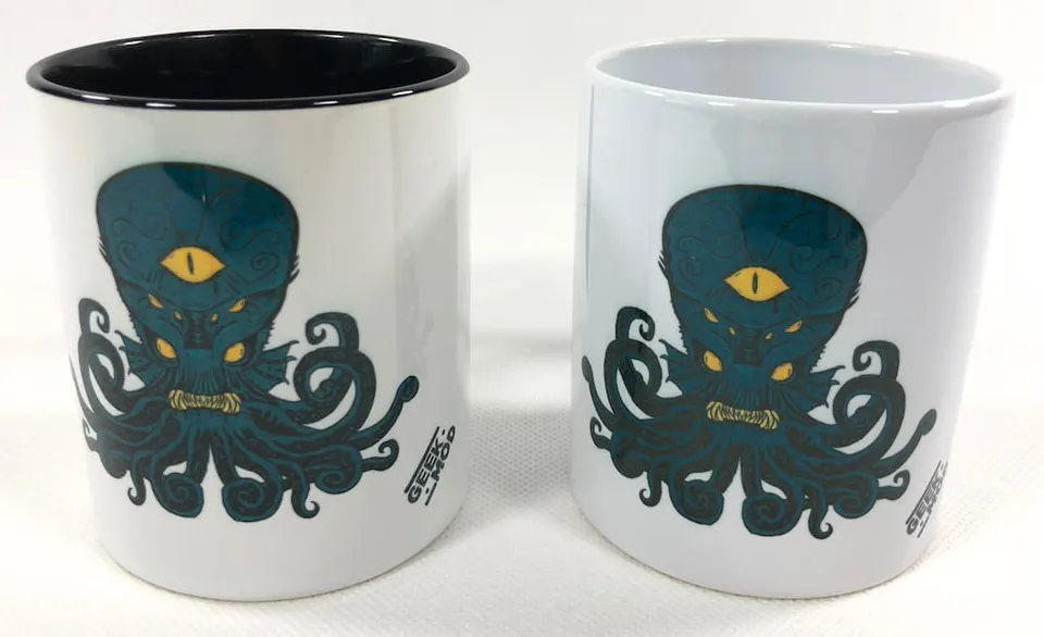 Geek Mod Cthulhu keramicky hrnek lovecraft motiv