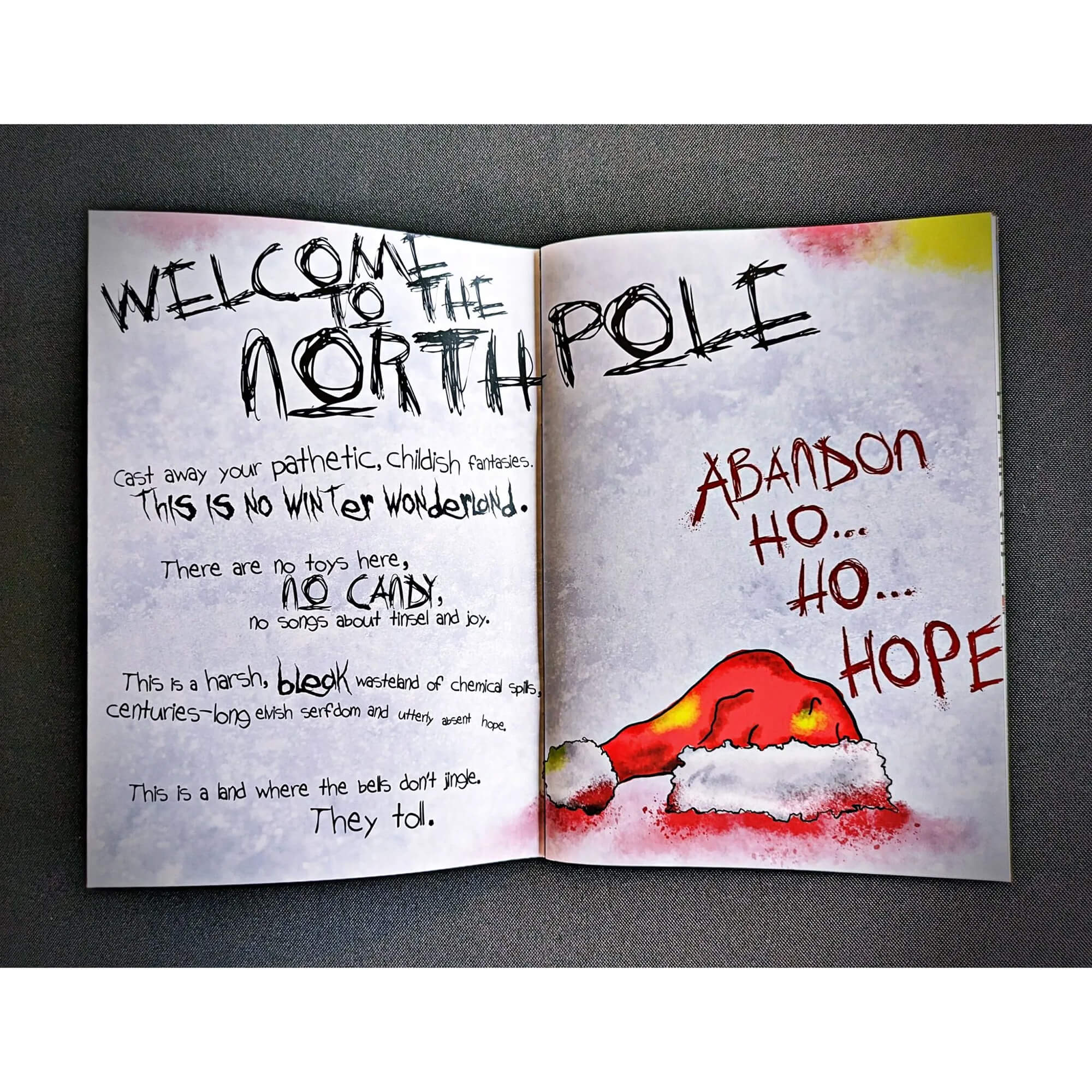 All Rolled Up Operation S.A.N.T.A RPG zine dobrodružství