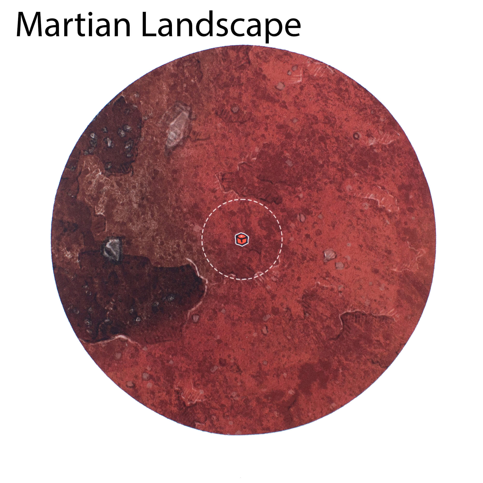 All Rolled Up Martian Landscape neoprenové markery 6 ks