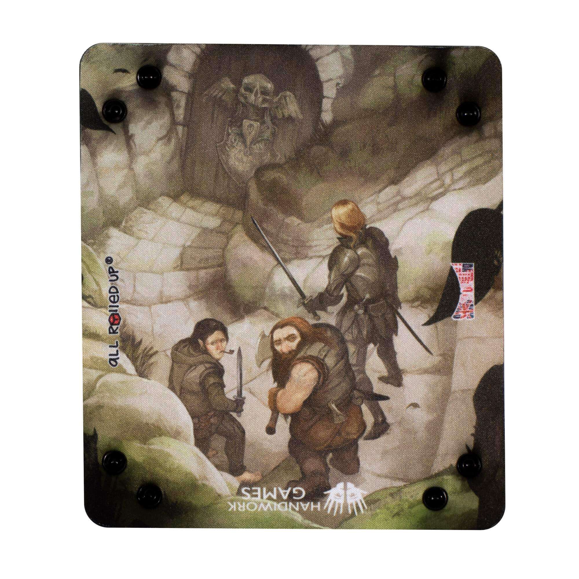 All Rolled Up Dungeon Door skládací miska na kostky