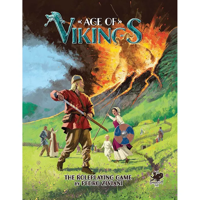 Chaosium Age of Vikings RPG příručka anglicky