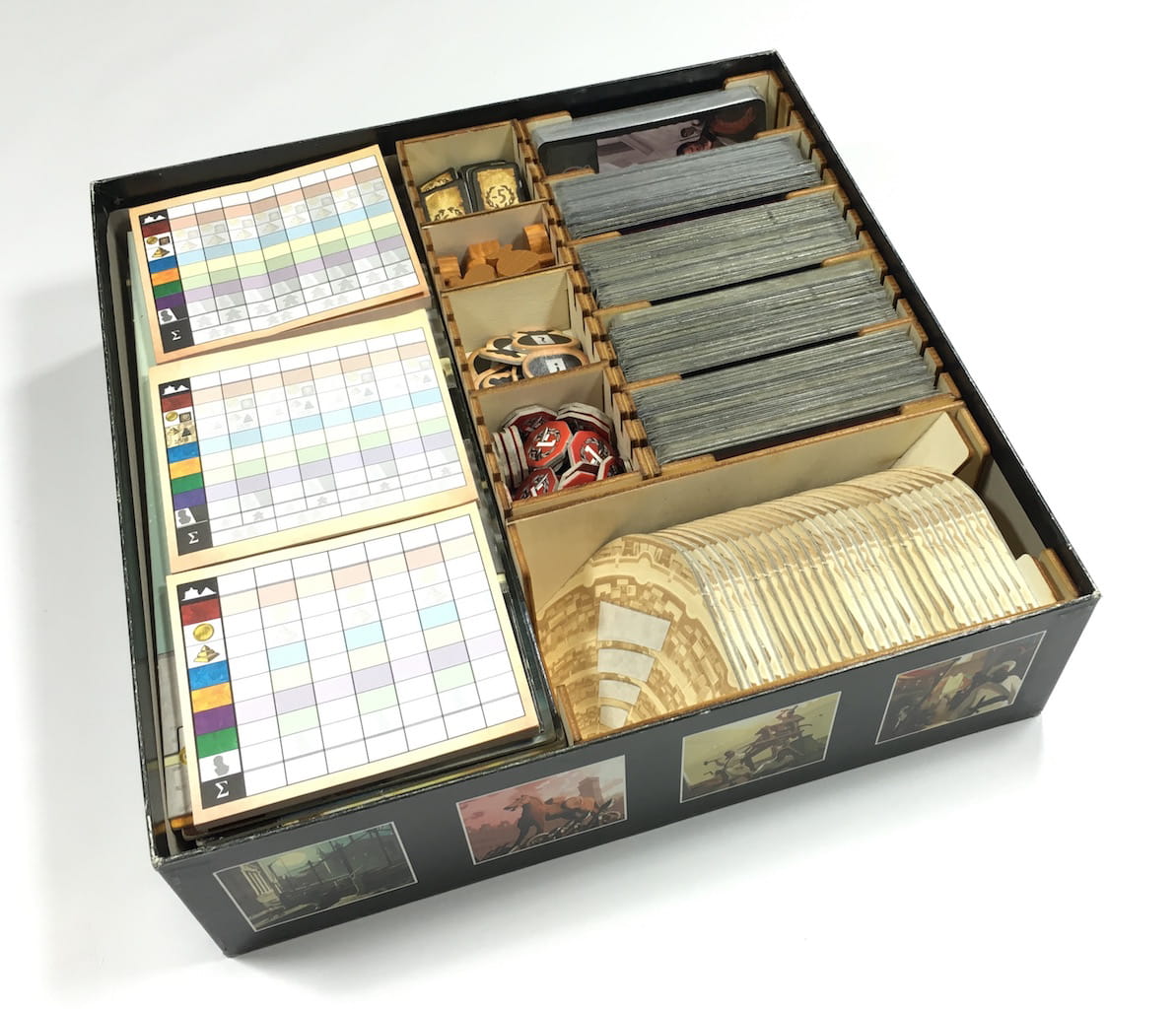 Geek Mod insert 7 divů světa organizér HDF