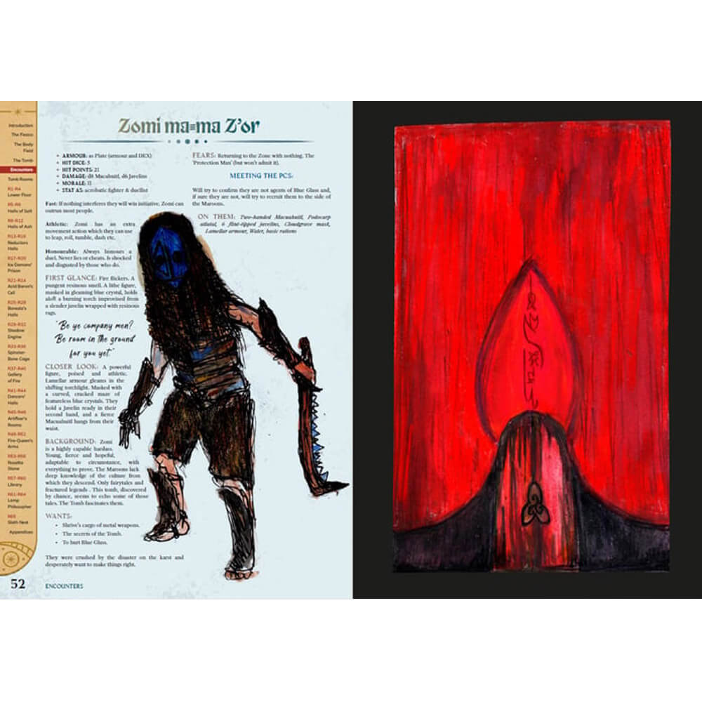 All Rolled Up Demon-Bone Sarcophagus dobrodružství hardback