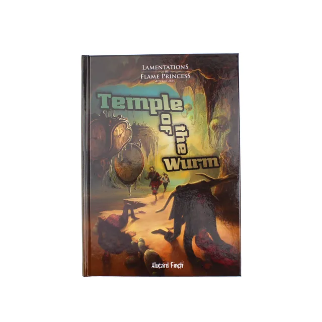 All Rolled Up Temple of the Wurm RPG dobrodružství