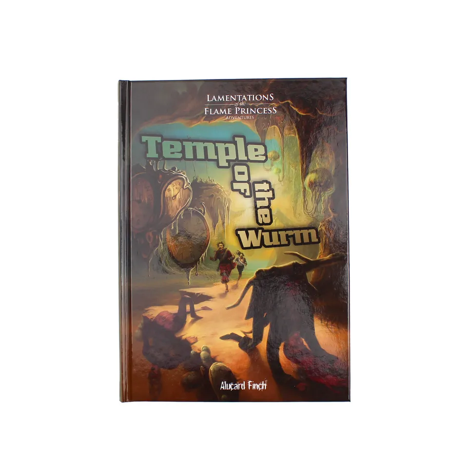 All Rolled Up Temple of the Wurm RPG dobrodružství