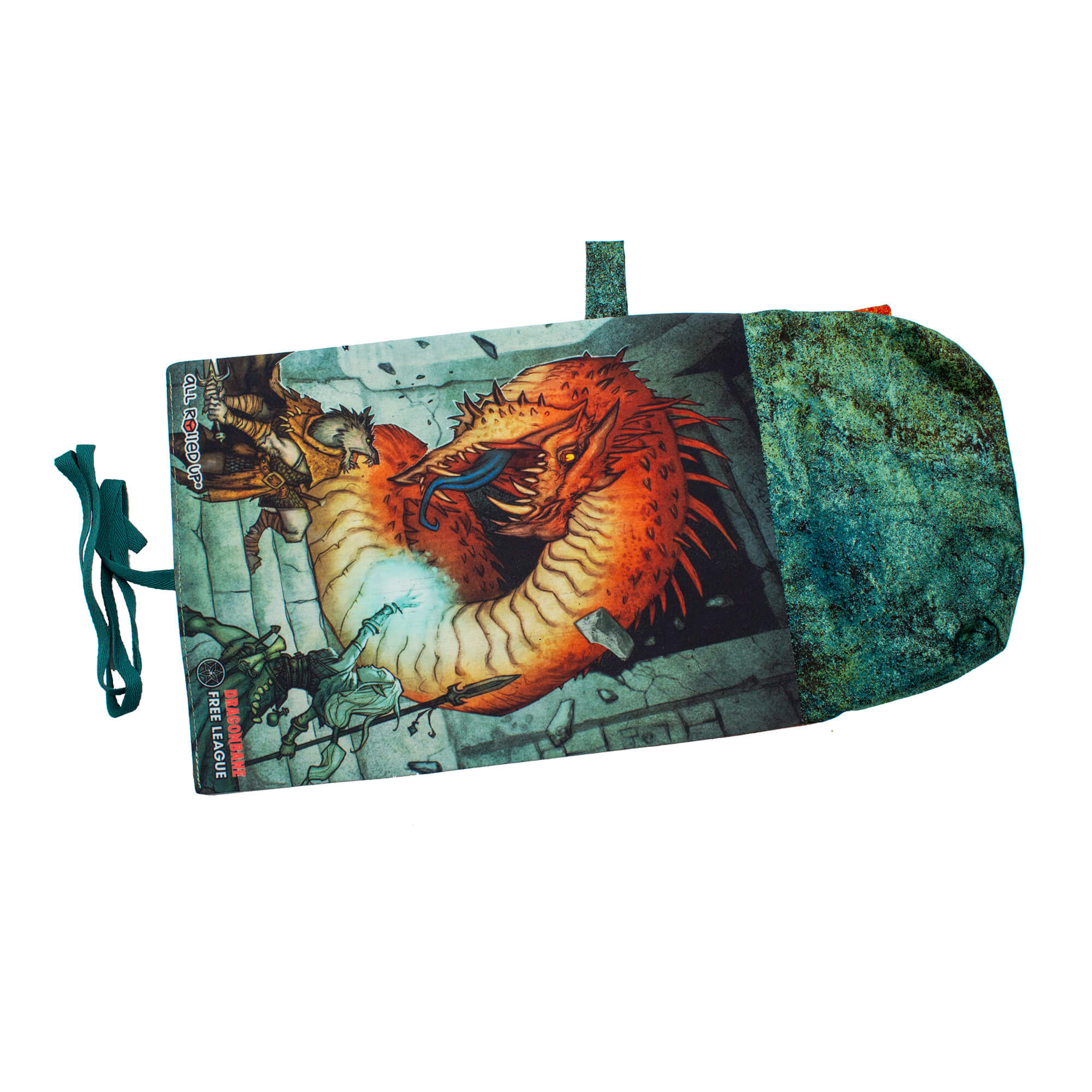 All Rolled Up Bestarium Dragonbane rolovací pouzdro na kostky