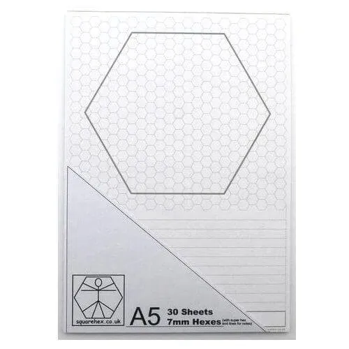 All Rolled Up Square Hex hexový blok A5 hex papír